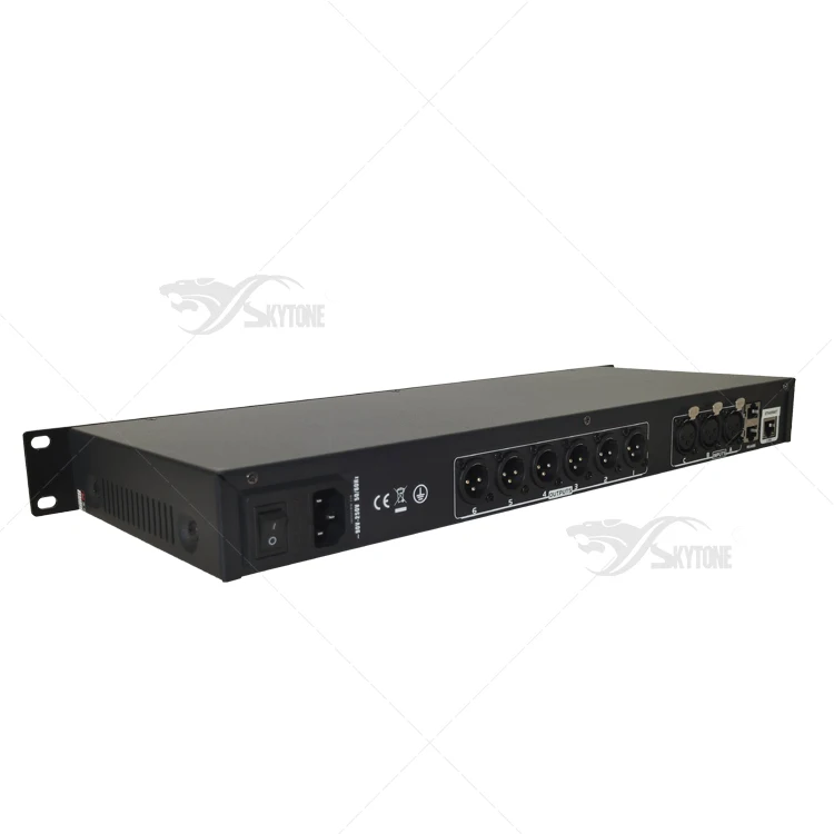 DF3.6SP + 7-Band 3 ingressi 6 uscite processore digitale Audio professionale