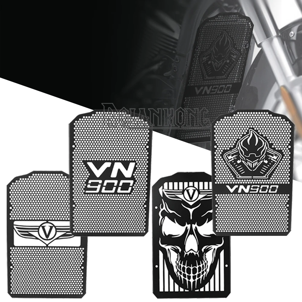 Radiator Grille Guard Cover Protector For Kawasaki Vulcan 900 Vulcan900 Classic LT Custom VN900 2006-2024 Motorcycle Accessories view 2