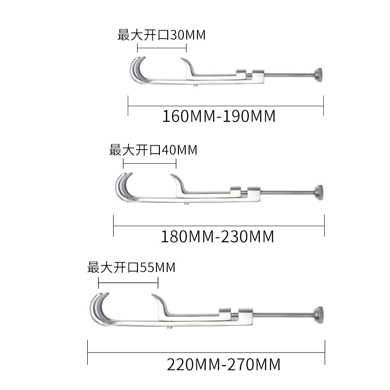 Multi-dente Reposicionamento Fórceps, Medical Holding Fórceps, 3 mandíbula