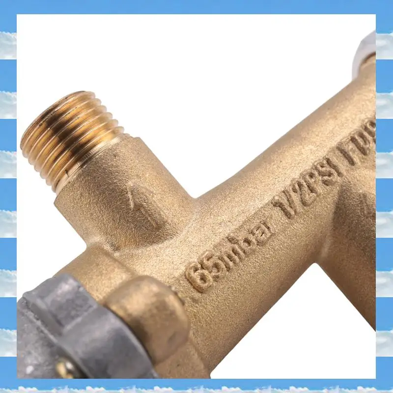 

A11I безопасный латунный основной регулирующий клапан нагревателя для патио с пилотным портом, подходящий для подключения газовой горелки низкого давления