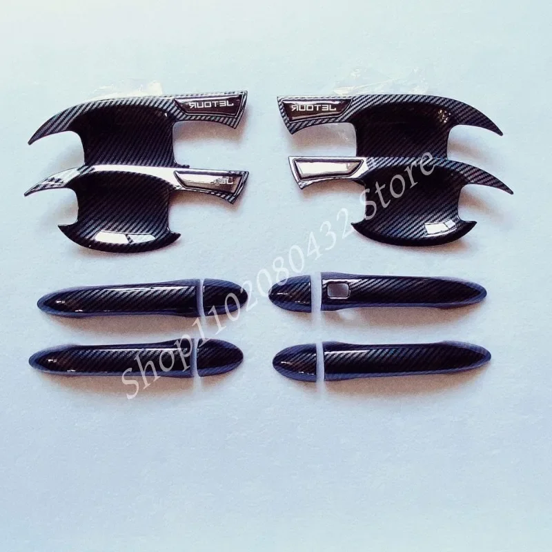 

for JETOUR X70 PLUS 2021 Car styling ABS Door Handle Bowl Trim Door handle Protective covering Cover Trim