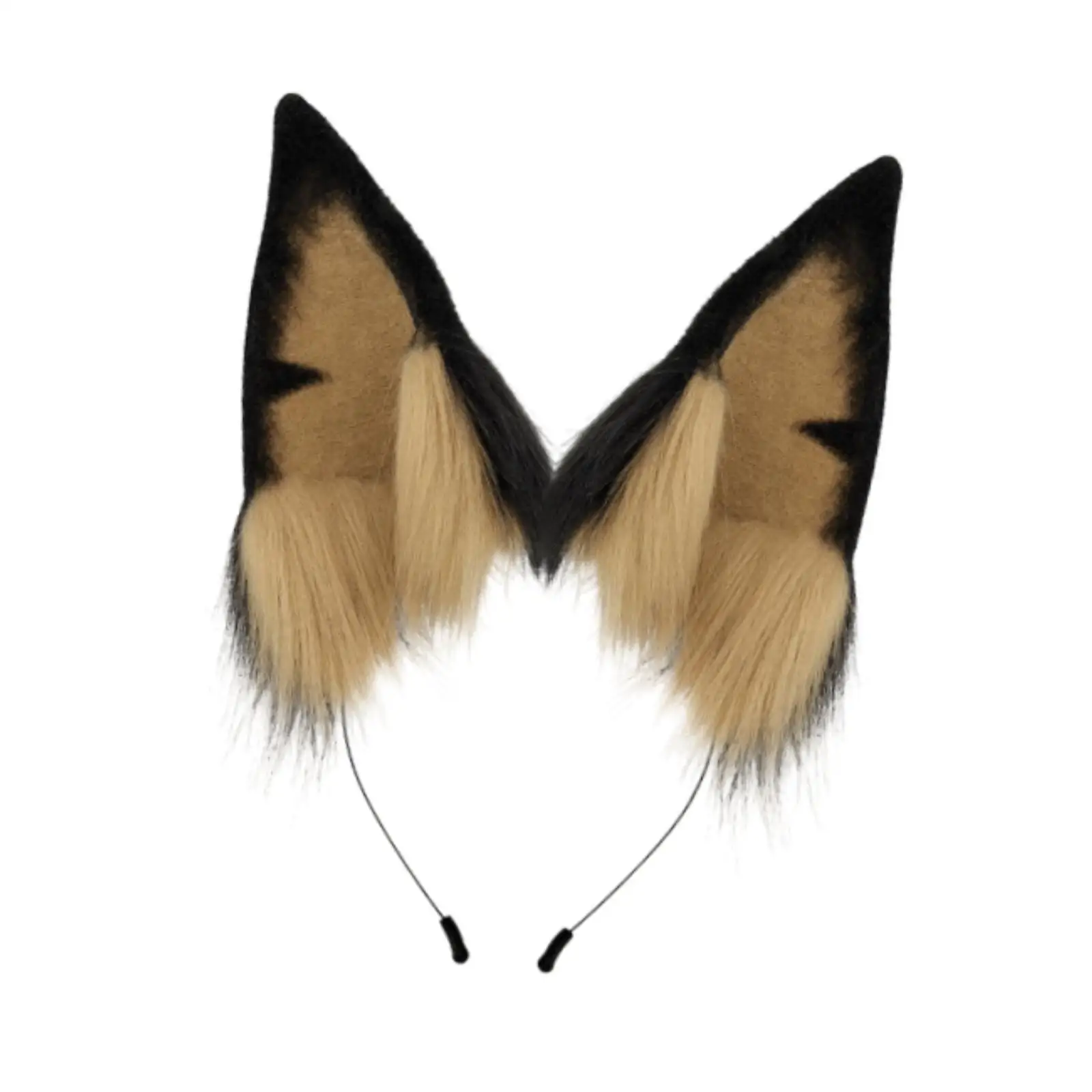 عصابة رأس على شكل أذن الكلب من دوبيرمان، إكسسوار زي للحفلات للرجال والنساء #6