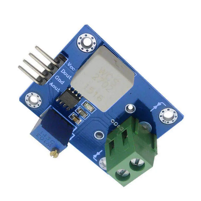 0-0.5A DC and AC High-precision Current Detection Module WCS37A50 Hall Current Sensor Module