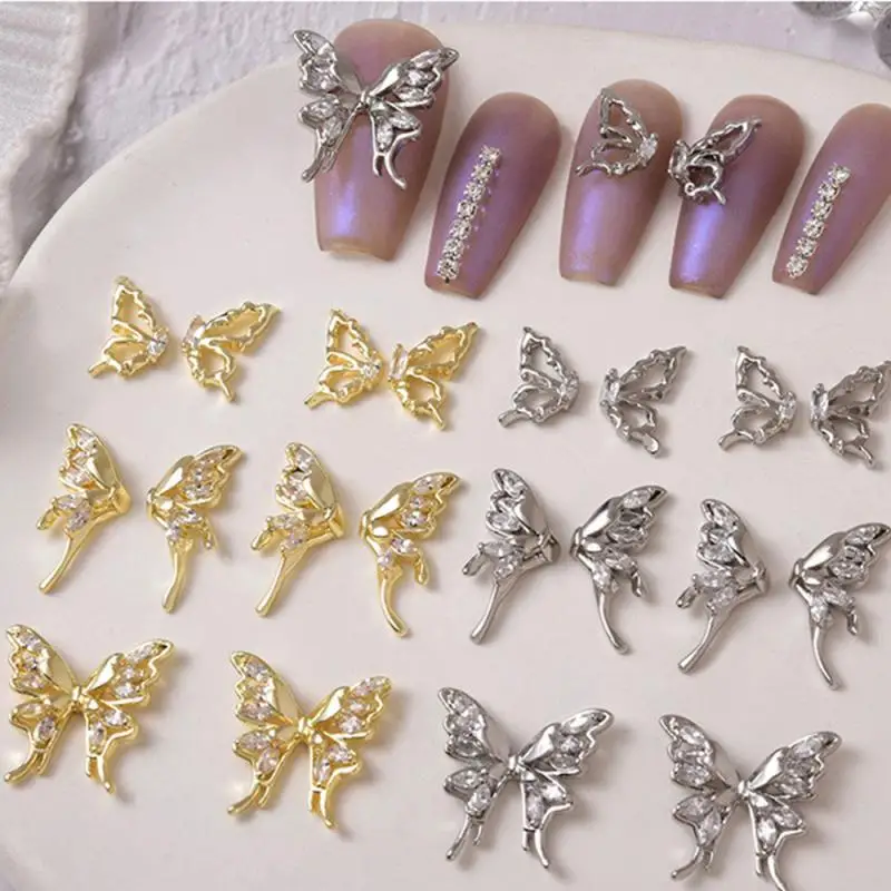 Nail Liquid Butterfly Ornaments Nail Drill Color-preserving Light Luxury Nail Art Accessories Nail Accessories Hot Style