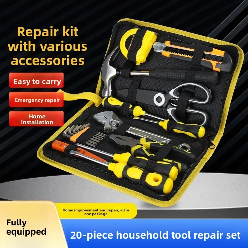 juego-de-herramientas-manuales-para-el-hogar-con-bolsa-de-almacenamiento-oxford-kit-de-reparacion-de-20-y-21-piezas-con-destornilladores-alicates-martillo-llave-inglesa-y