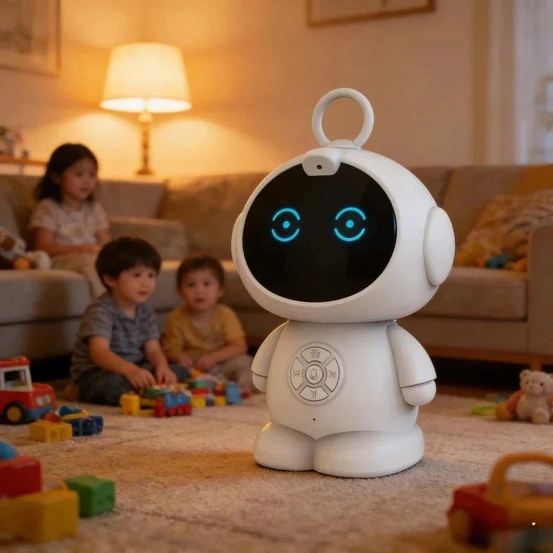 Smart AI Robot WiFi Early Education Toys for Children Speech Recognition & Voice Interactive Educational Learning Machine view 6