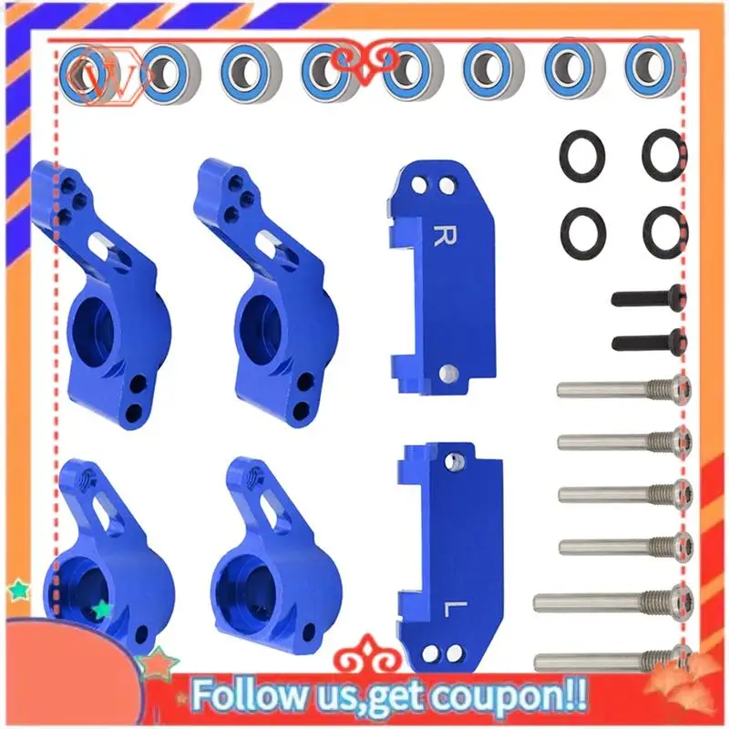 

Durable RC Car Front C Seat Front Steering Cup Rear Axle Seat Kit For Traxxas 1/10 Slash 2WD RC Car Upgrade Parts