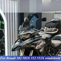Parabrisas de motocicleta Benelli TRK502 TRK502X TRK 502 502X 552 552X TRK552X, deflectores de viento de doble burbuja