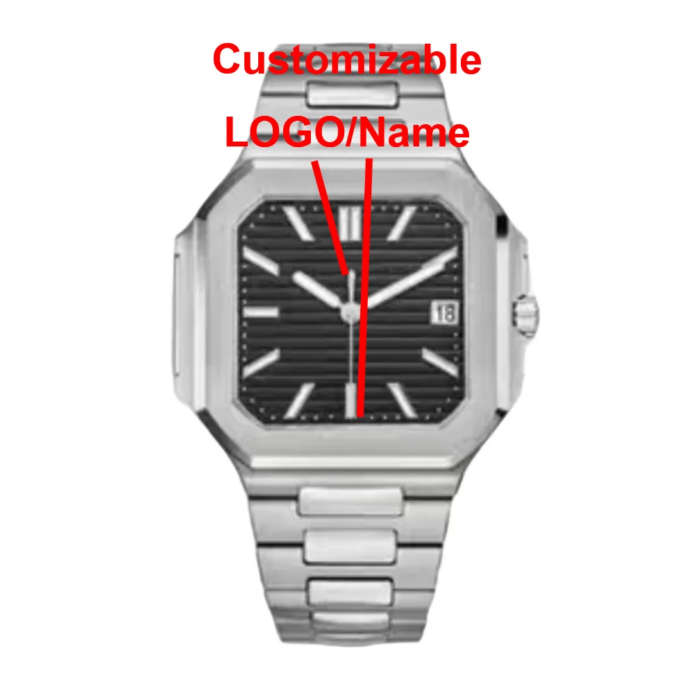 2025 NEW Customizable watch classic high-end fully automatic mechanical watch waterproof fashion men's watch square series