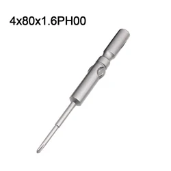 4mm Round Shank   PH00 PH0 PH1 PH2    Magnetic Electric Cross Screwdriver Bit    For 800   For Hand Tools Power Drilling