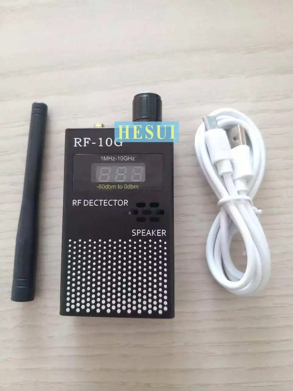 Digital field strength meter RF-10G power meter, radio detector 1MHz-10GHz