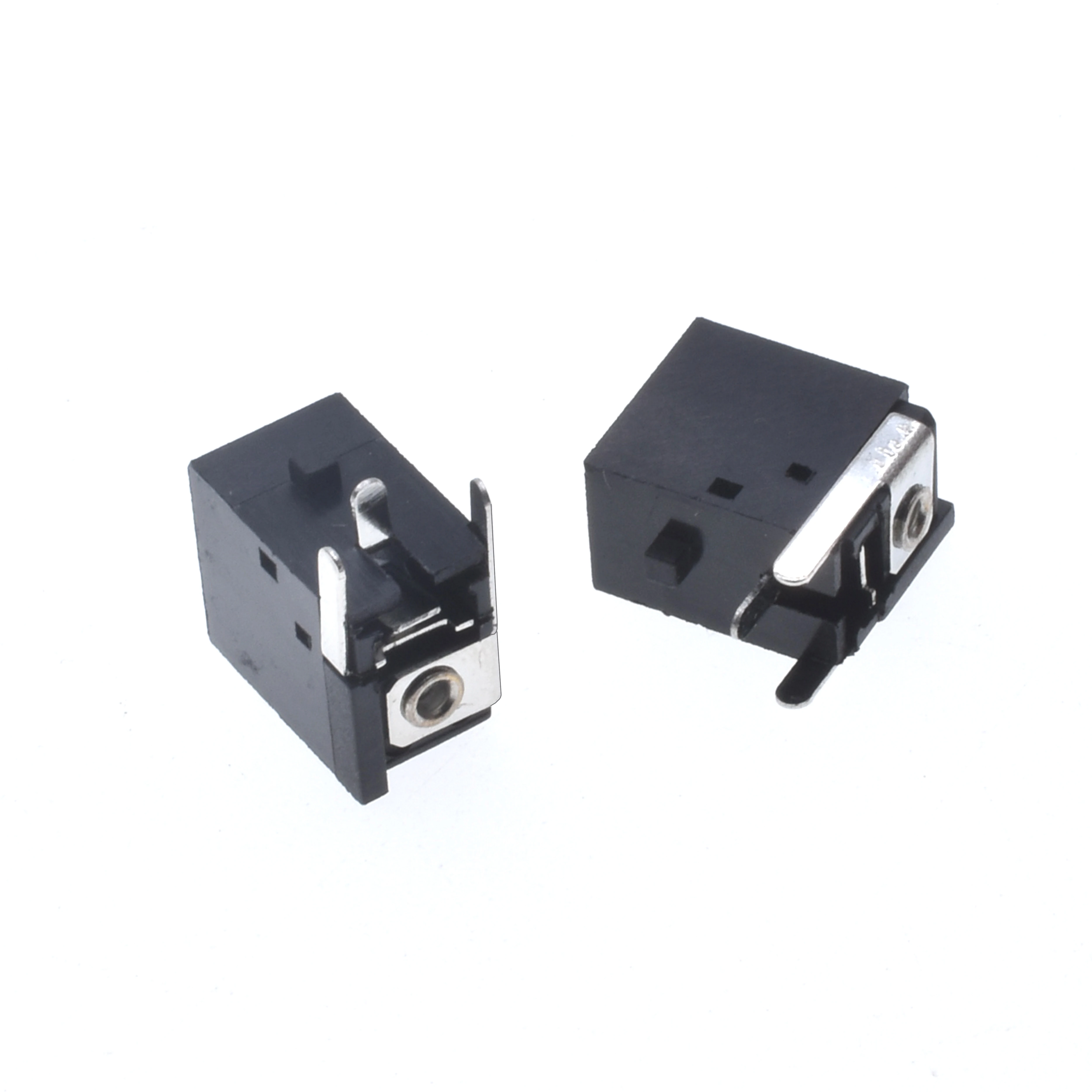 10pcs DC-036 DC power socket 5.5 * 2.1/2.5mm DC socket DC-036A copper half wrapped column connector toy charger socket connector