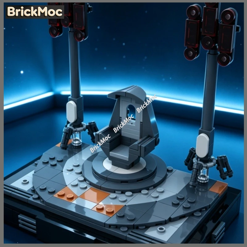 

Galactic Council Rescue MOC Building Blocks Detailed Cosmic Parliament Interior Battle Model