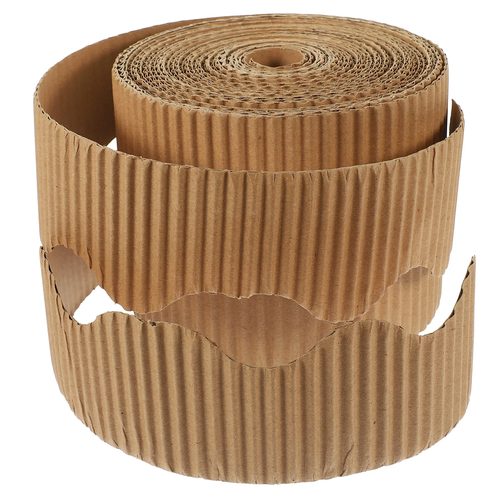 Decoration Wavy Lace Paper Bulletin Board Borders Cardboard Corrugated Boho Classroom for