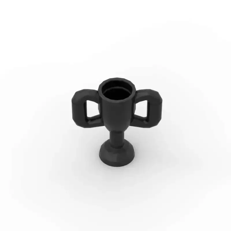MOC 10PCS Puzzle Partikel 10172 Kleine Trophäe Bausteine Kit Bühne Champions Tasse Ziegel Spielzeug Geburtstag Weihnachten Geschenke Dropshipping