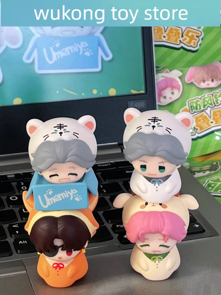 

Мини-милая аниме-фигурка ветра, слепая коробка, модное украшение для рабочего стола, кукла, игрушка, коллекционный аксессуар, подарок для детей и взрослых