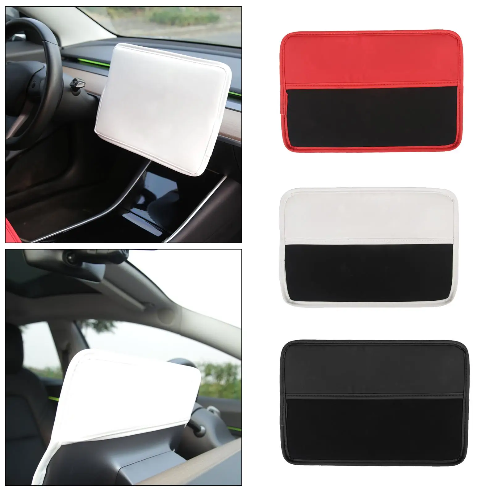 

Center Console Navigation Cover Sleeve Screen Protector for Model 3
