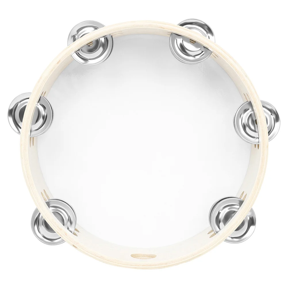 

3pcs Handheld Tambourine Drum Kids Musical Instrument Lightweight Percussion For Children Educational Fun Party Dance