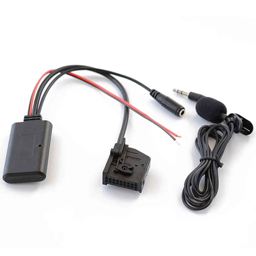 Car Bluetooth Module Audio Receiver AUX-IN Cable Adapter for For Mercedes Benz W203 W209 W211 W163 W164 Stereo CD Comand 2.0 APS