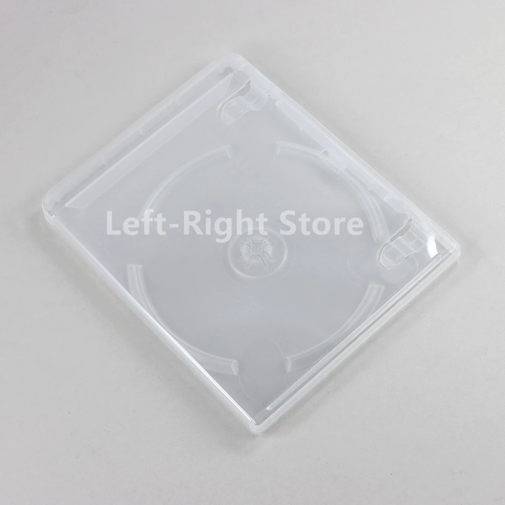 5PCS CD DVD Disc Plastic Case Capacity CD Storage Box For PS3 PS2 Protective Shell Accessories