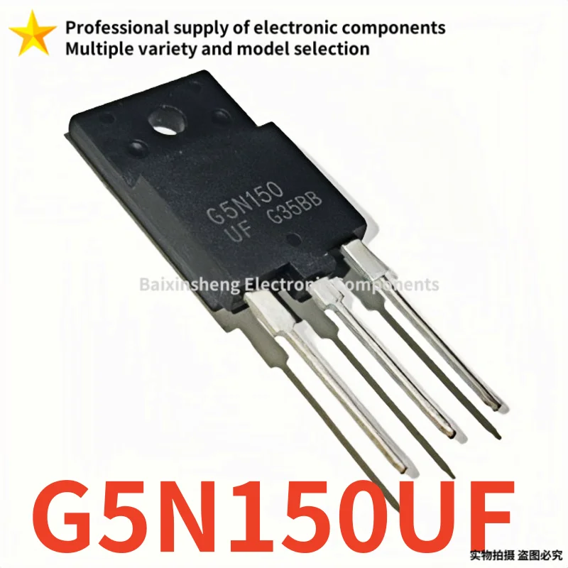 10PCS Original quality G5N150UF SGF5N150UF IGBT transistor 5A 1500V TO-3PF