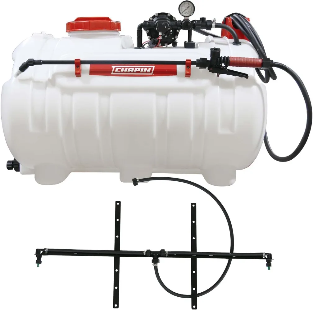 

40-Gallon Agriculture/Farming Tank Sprayer with 2-Nozzle Boom and 2.5 GPM Pump, 40-gallons, 1-Pack