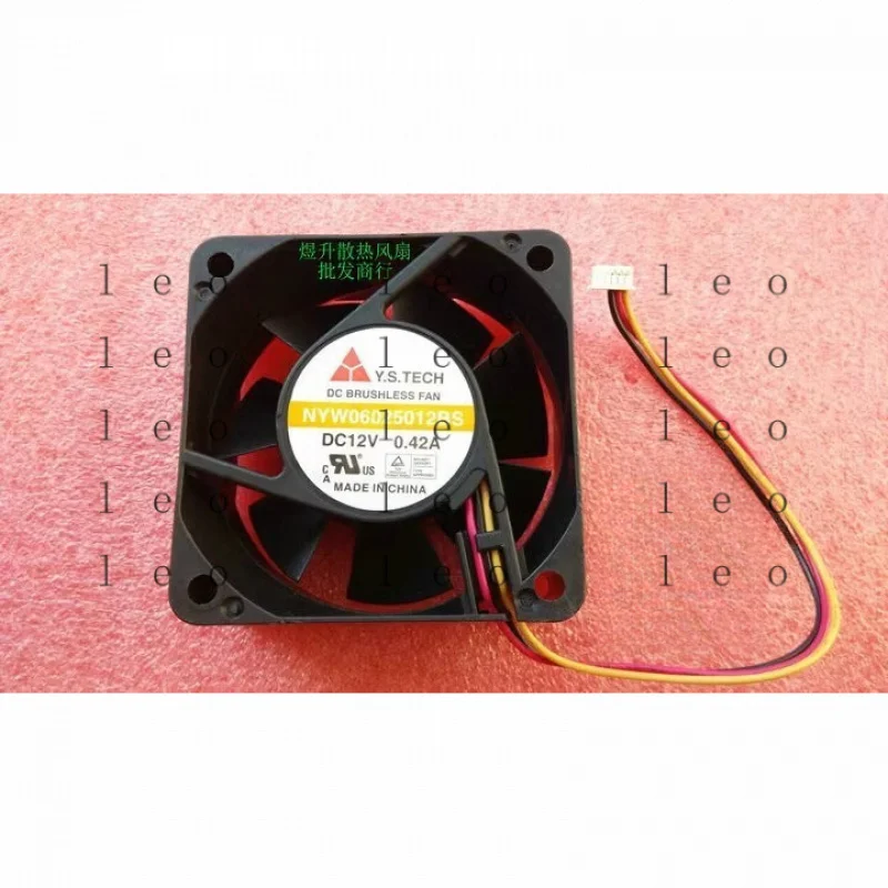

AA for Y.S.TECH NYW06025012BS DC12V 0.42A 6CM 6025 2-Wire Cooling Fan