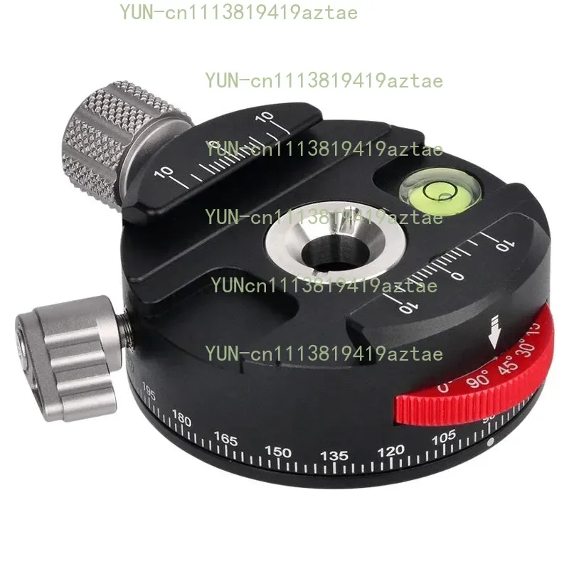 Factory direct sales PAN-60H panoramic 360 degree rotating clamp five-speed indexing blind photography tool accessories