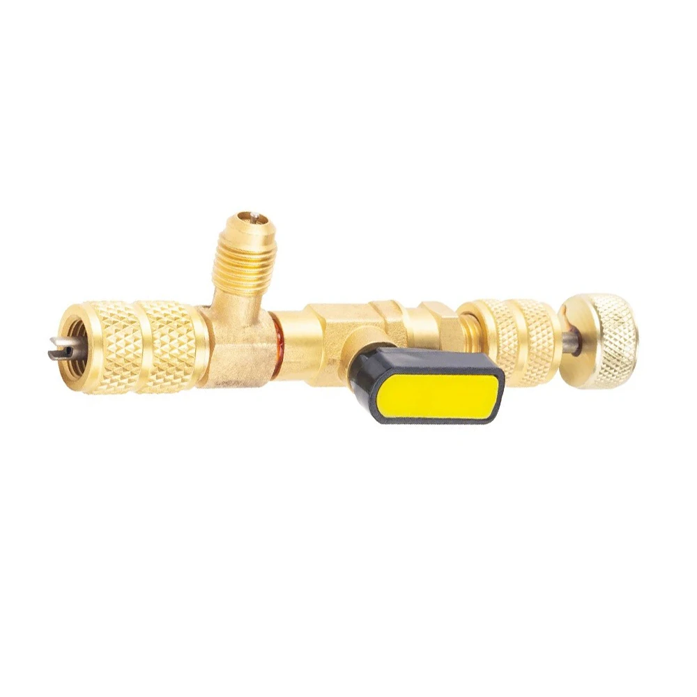 No Refrigerant Release Valve Core Remover Wrench 1/4