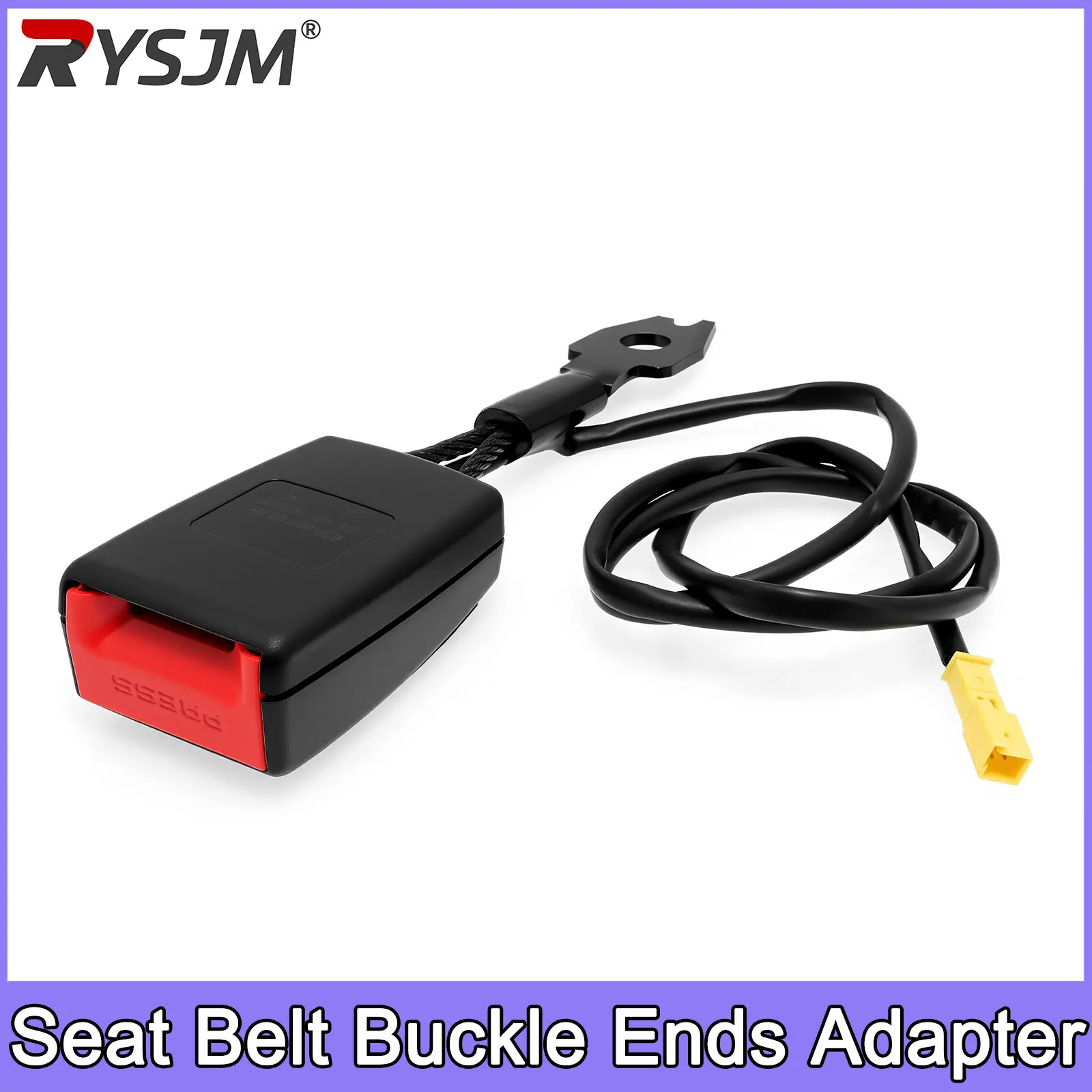 Safety Belt Buckle Seat Belt Extender OEM: A6398600069 6398600069 for 80MM Tongue Car Seat Belt Clip Extension Plug Buckle ﻿