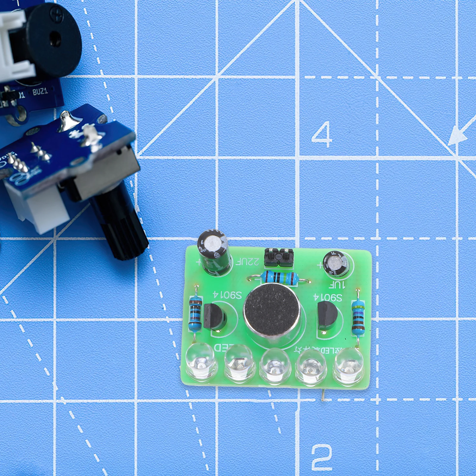

Комплект мелодии с голосовым управлением, проект пайки «сделай сам», электронная печатная плата, поставки печатных плат, мини-набор для начинающих