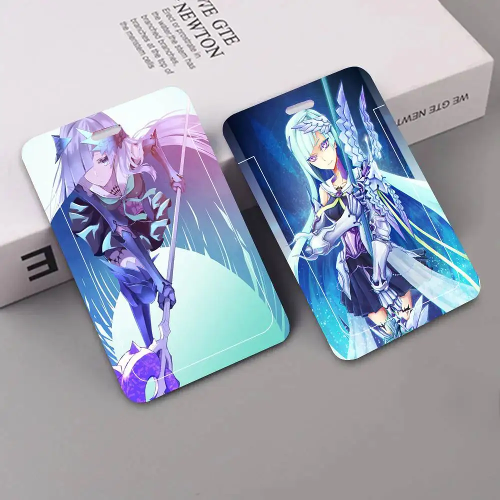 Brynhildr Animated Game Fate Grand Order Black Lanyard Card Holders Student Meal Cards And Campus Ids School