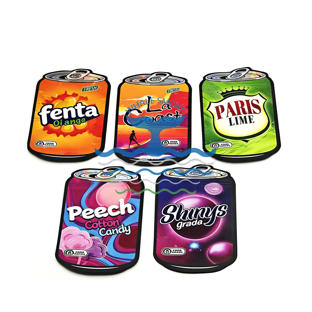 Bolsas de Almacenamiento Vacías con Cierre Zip, de Aluminio y Plástico OPP, Tipo Mylar, para Mantener Alimentos Frescos, Grado Alimenticio