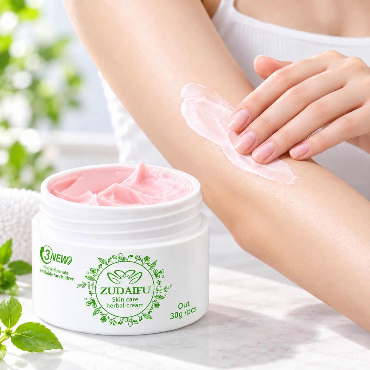 1/2/3pcs ZUDAIFU Third Generation Herbal Skin Care Cream 30g Gentle Daily Body Skin Care Ointment For Family Use