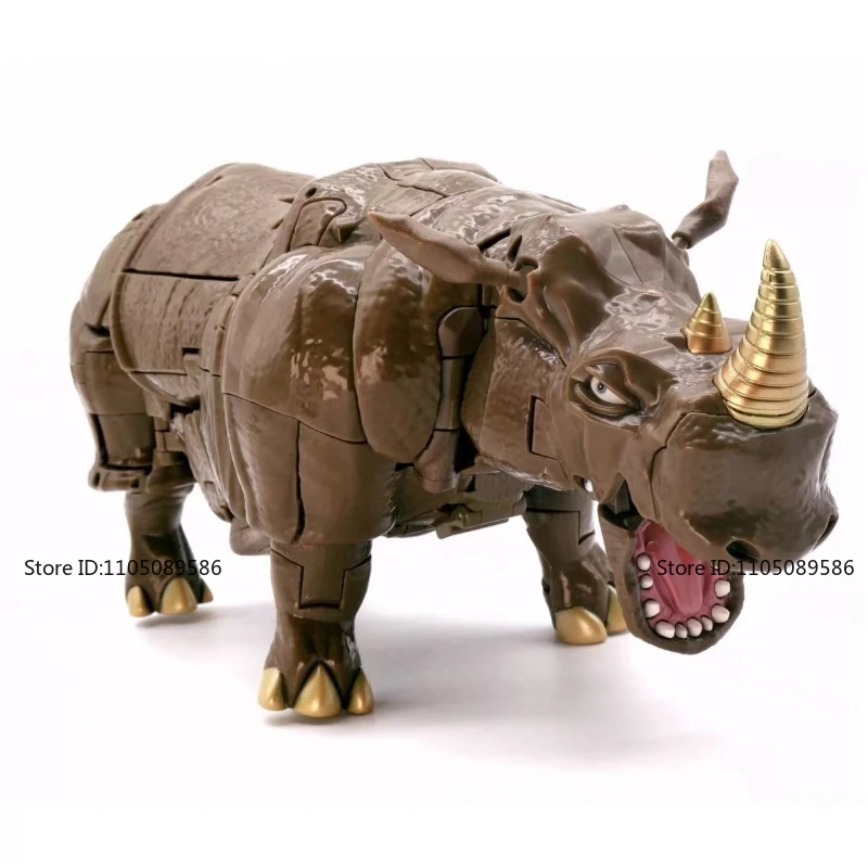 Jouets 21 cm en stock Transformer G1-KO-MP59 Rhinox ‌   Figurines à collectionner pour les passionnés, modèle de robot, cadeau exquis