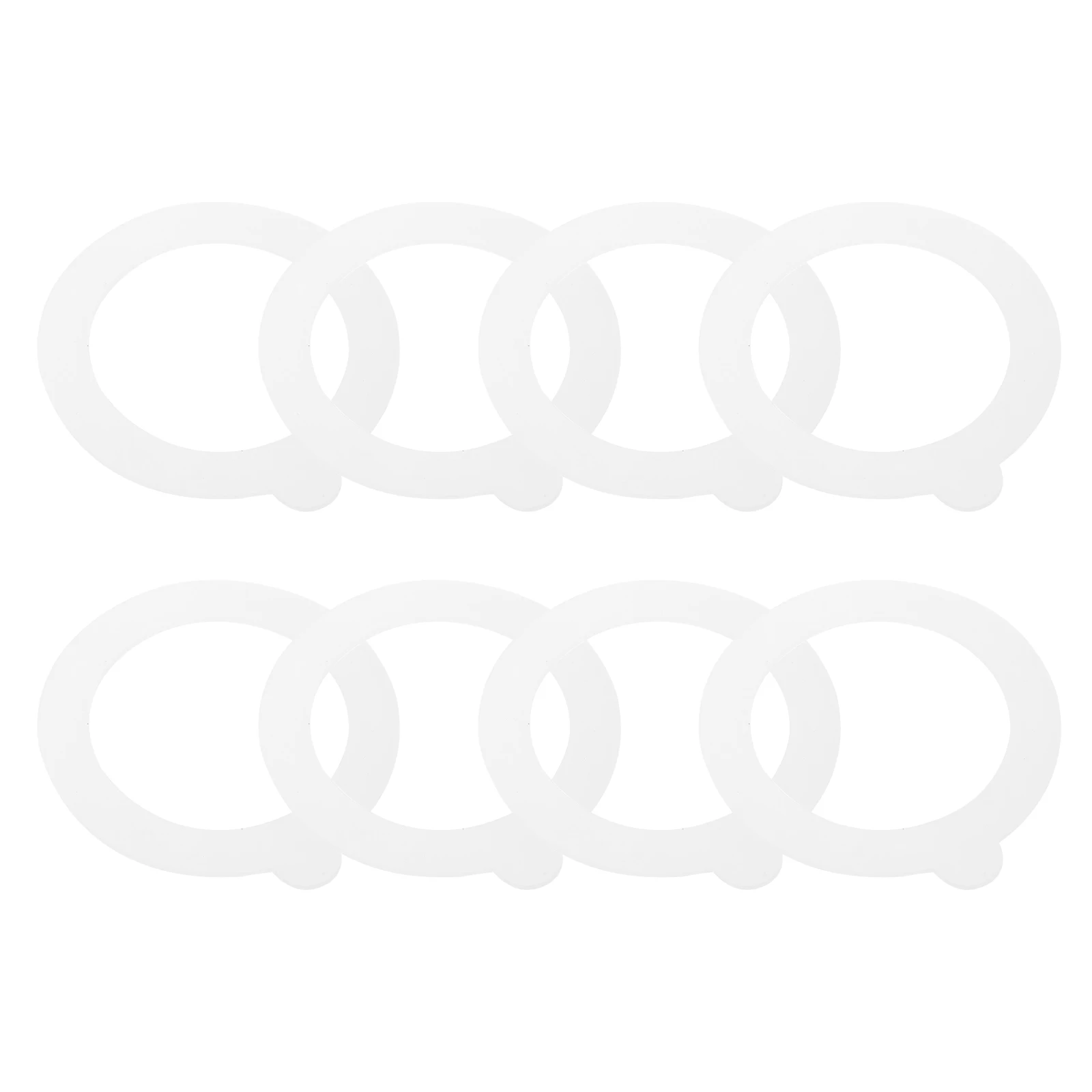 

8 Silicone Rings 375mm Sealing Pads Airtight Jar Lids Seals Wide Mouth Storage Jar Seals Solution