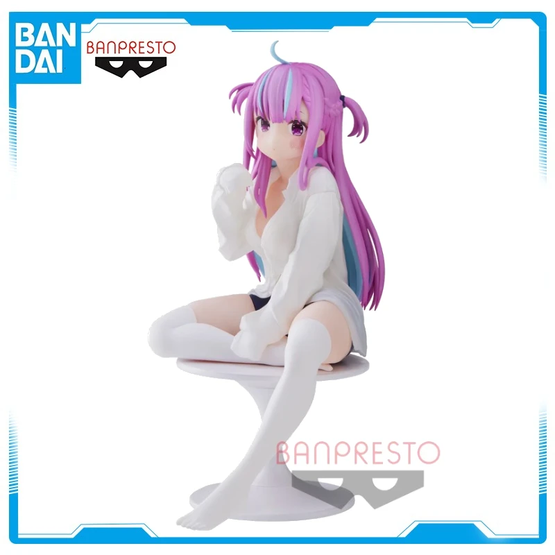 

In Stock BANDAI Hololive IF Relax Time Minato Aqua Action Model BANPRESTO Amusement Figures Toys Brand New WY