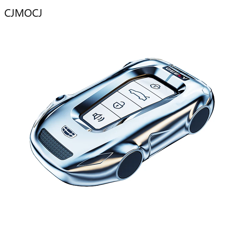 

Premium Zinc Alloy Key Cover Case for Geely Panda Kart/Panda Mini (2025 Models) - Full Protection Key Fob Shell