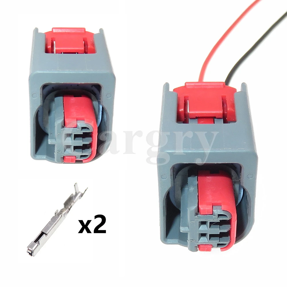 1 Set 2P 1438426-3 AC Assembly Car Wire Harness Connector for Benz Door Automobile Waterproof Cable Socket with Wires