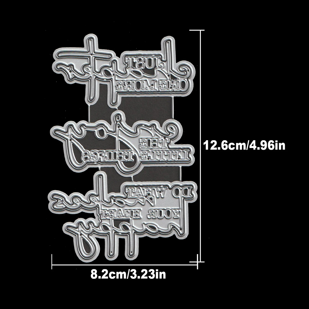 Original Lovely Layers Happy Inspirational Sentences Titles Words Metal Cutting Dies Scrapbooking Decorative Embossing