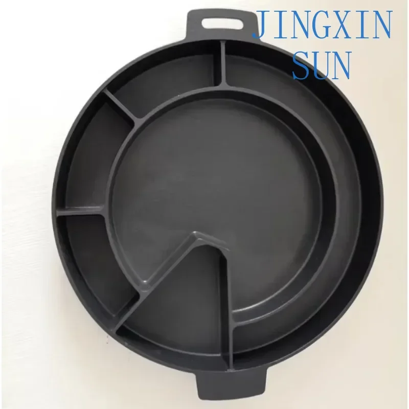 6 in 1 Non Stick Kitchenware Thickened Aluminum Alloy Frying Pan Black Breakfast Frying Pan Set