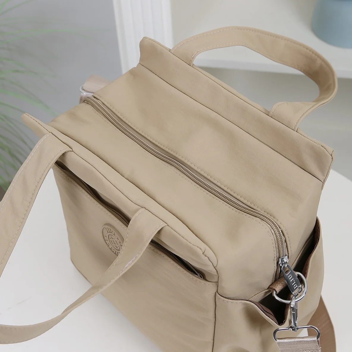 Neuer Stil, große Kapazität, Handtasche, Lunchbag, die über die Schulter getragen werden kann, Aufbewahrungstasche für Lunchboxen, zum Mitnehmen von Lebensmitteln zur Arbeit. – Detail 13