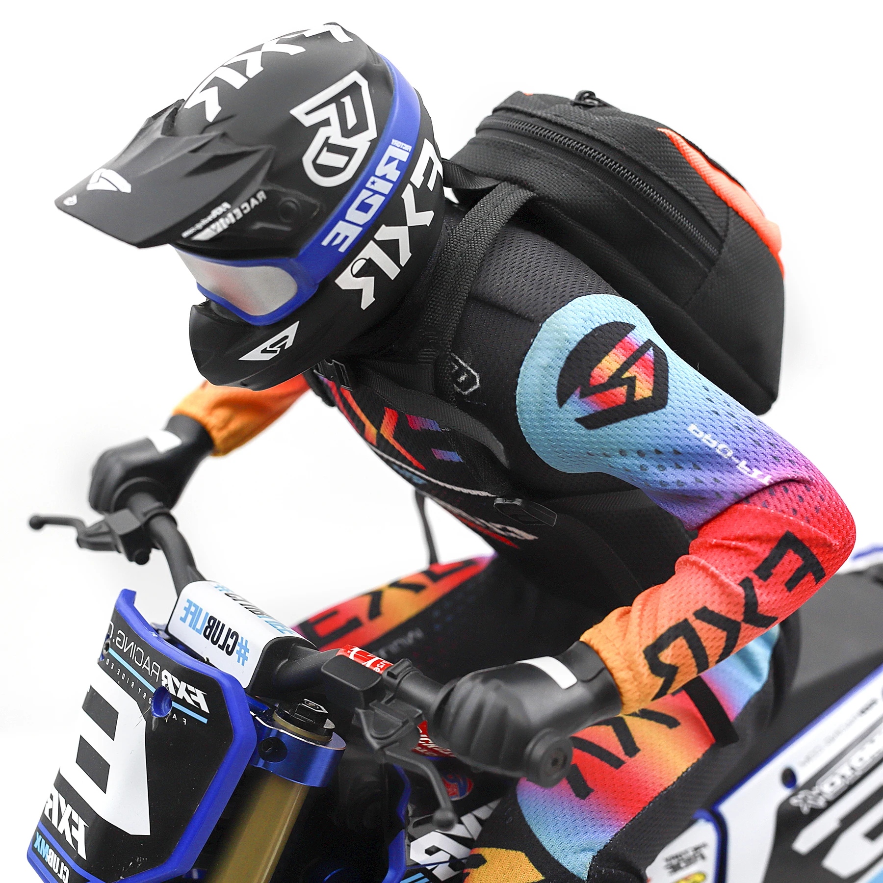 LOSI 1/4 Promoto-MX RC 오토바이용 시뮬레이션 배낭 RC DIY 부품