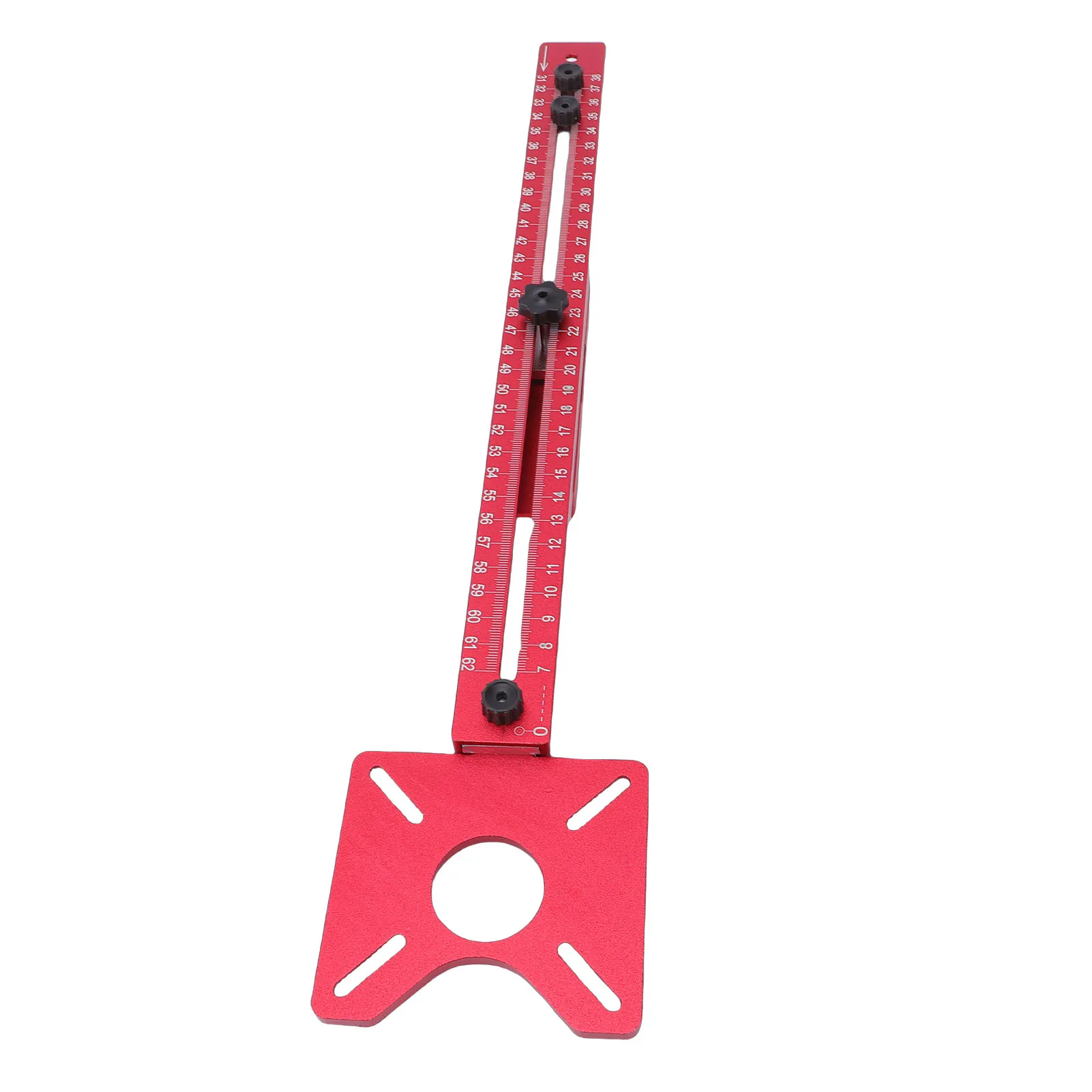 

Фрезерный направляющий кронштейн для фрезерования пазов 400 мм, вспомогательный инструмент для резки кругов, регулируемый столярный Т-образный шаблон