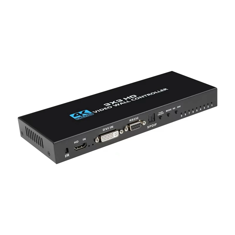 DT23 4K 3X3 Video Wall Controller Multi Video Screen Processor TV Splicing Display for Commercial Digital Signage
