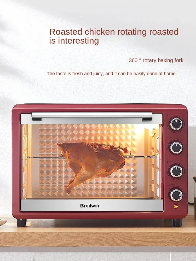 Electric oven large capacity commercial household 70 liters full-function hot air private baking cakes and mooncakes