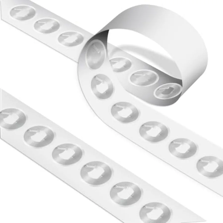 

50 Pcs NFC Tags Sticker with Original NTAG215 Chip NFC Stickers Adhesive Labels Transparent RFID Tags Rewritable 504 Bytes Memo