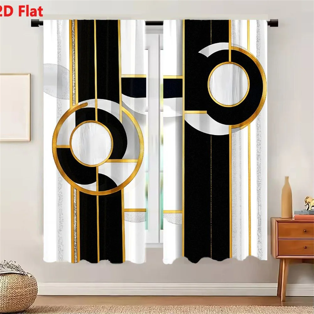 2Pcs Curtains Please provide the content object to generate the product title. Window Drapes for Bedroom Room Decor Decoration W