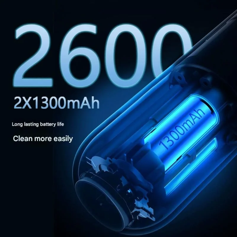 ポータブル充電式ハンドヘルド掃除機 - ペットの毛、ほこり、車、自宅、オフィス、旅行、狭いスペースに最適なコンパクトで強力な掃除機