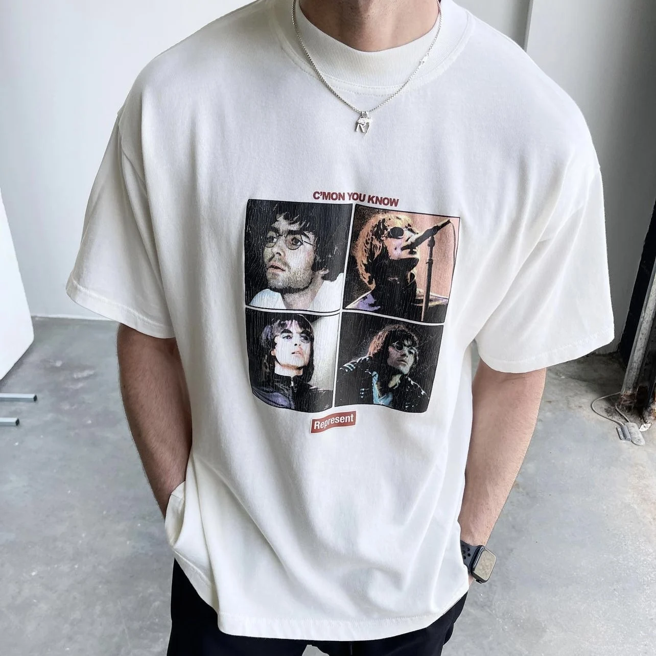 

Винтажная ретро-футболка в американском стиле с принтом певца, свободного кроя, для молодежи, летняя, тонкая, с круглым вырезом